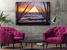 obraz romantický výhľad na more